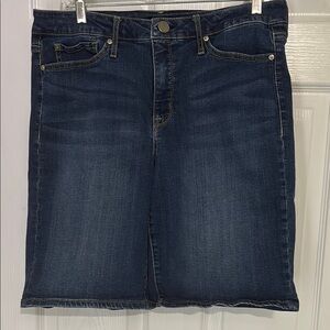 Dark Blue Denim Shorts size 14